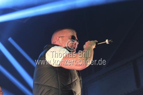Deutsche Rapper Felix Blume alias Kollegah gastiert auf seiner 