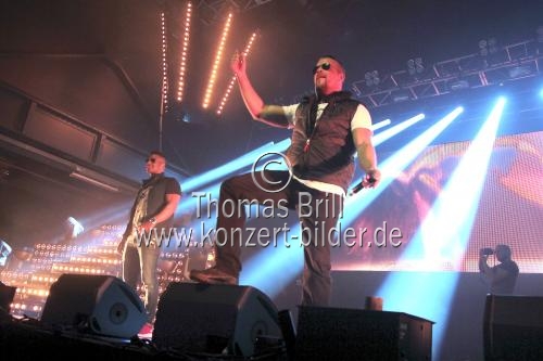 Deutsche Rapper Felix Blume alias Kollegah gastiert auf seiner 