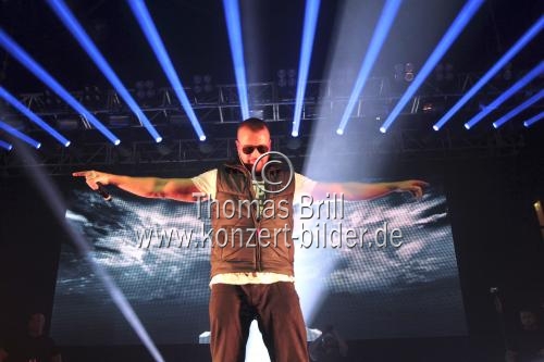 Deutsche Rapper Felix Blume alias Kollegah gastiert auf seiner 