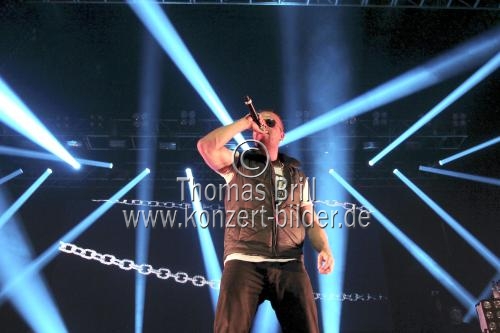 Deutsche Rapper Felix Blume alias Kollegah gastiert auf seiner 