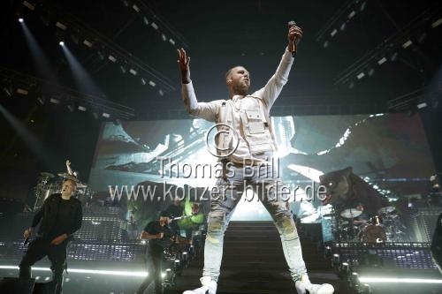 Deutsche Rapper Maximilian Diehn alias Kontra K gastiert auf seiner „Die letzten Wölfe