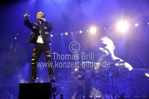 Deutsche Rapper Maximilian Tibor Albert Diehn alias Kontra K gastiert auf seiner „Der Sonne entgegen