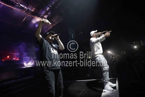 Deutsche Rapper Kool Savas und Sido gastieren auf iher 