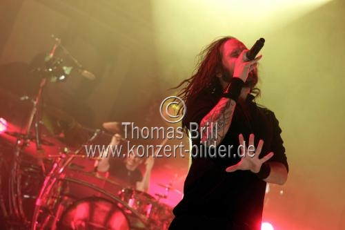Amerikanische Rockband Korn gastiert auf ihrer 