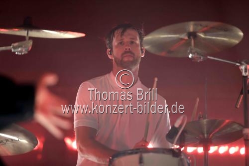 Deutsche Indie-Rap-Musikgruppe Kraftklub gastiert auf ihrer 