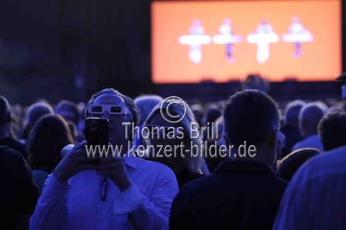 Deutsches multimediales Projekt Kraftwerk gastiert auf ihrer 