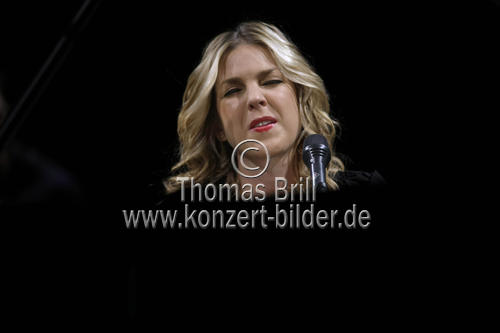 Kanadische Jazzpianistin und Sängerin Diana Krall gastierte auf ihrer 