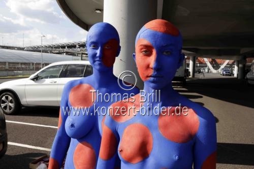 Das Kulturprojekt „Nachtbrötchen“ gastiert am 12. und 13. Juni 2021 im Parkhaus P1 des Flughafen Köln/Bonn (&copy; Thomas Brill)