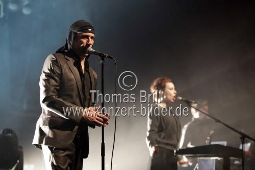 Slowenische Musikgruppe Laibach gastiert auf ihrer 