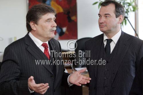 Designierter Intendant der Oper Köln Uwe Eric Laufenberg im Historischen Rathaus zu Köln (© Thomas Brill)