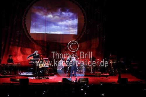 Amerikanische Sängerin Cyndi Lauper gastiert auf ihrer 