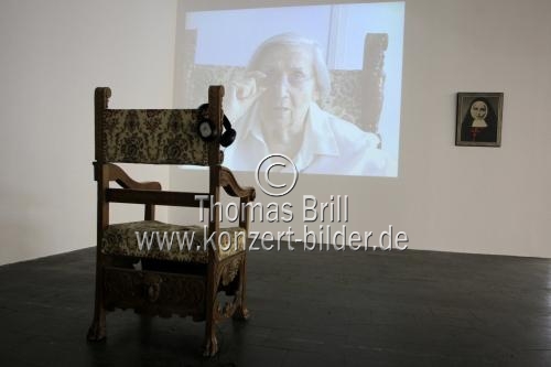 Ausstellung Collaborations der Atelier-Stipendiatinnen des Kölnischen Kunstvereins gastiert vom 08. April bis 01. Mai 2011 in der Halle 10, CAP Cologne e.V., Clouth-Gelände Köln (&copy; Thomas Brill)