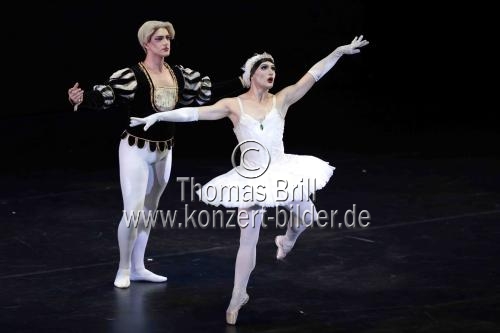 Amerikanische Männer-Ballettkompanie Les Ballets Trockadero de Monte Carlo gastiert im Rahmen des 35. Kölner Sommerfestivals vom 16. bis 21. Juli 2024 in der Kölner Philharmonie (© Thomas Brill)