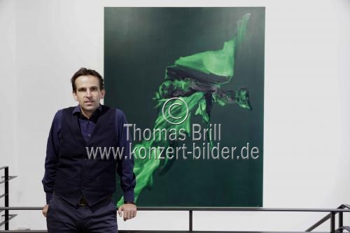 Deutsche Galerist Chritian Lethert in den Räumen seine Galerie, die am 06. Oktober 2017  in der Antwerpener Straße 52 in Köln wiedereröffnet wird (&copy; Thomas Brill)