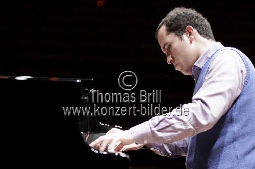 Russisch-deutsche Pianist Igor Levit gastiert in der Philharmonie Köln (&copy; Thomas Brill)