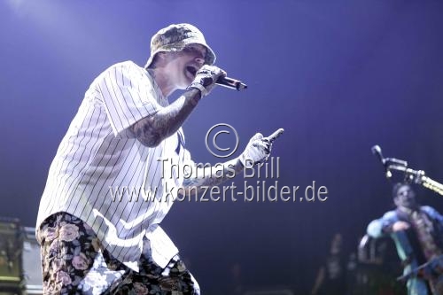 Amerikanische Nu-Metal-Band Limp Bizkit gastiert auf ihrer 