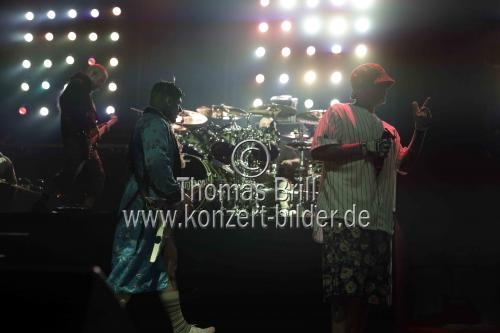 Amerikanische Nu-Metal-Band Limp Bizkit gastiert auf ihrer 