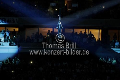 Deutscher Rockmusiker Udo Lindenberg gastiert auf seiner 