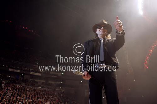 Deutscher Rockmusiker Udo Lindenberg gastiert auf seiner 
