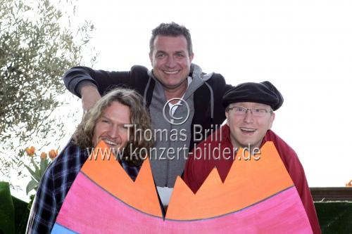 Kölner Moderator Linus zur Linus Talentprobe am Ostersamstag, den 07. April 2012, um 20.00 Uhr im Theater am Tanzbrunnen Köln (&copy; Thomas Brill)