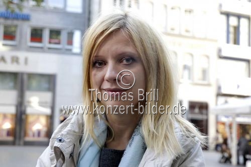 Ukrainischstämmige Pianistin Valentina Lisitsa im Interview über ihren Auftritt am 03. November 2013 in der Kölner Philharmonie (© Thomas Brill)
