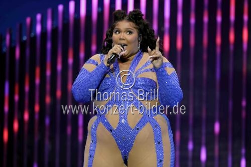 Amerikanische Sängerin Melissa Viviane Jefferson alias Lizzo gastiert auf ihrer 