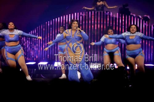 Amerikanische Sängerin Melissa Viviane Jefferson alias Lizzo gastiert auf ihrer 