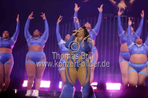 Amerikanische Sängerin Melissa Viviane Jefferson alias Lizzo gastiert auf ihrer 