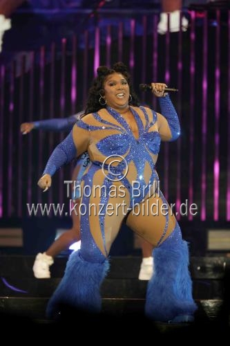 Amerikanische Sängerin Melissa Viviane Jefferson alias Lizzo gastiert auf ihrer 