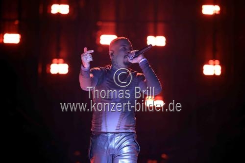 Deutscher Rapper Patrick Großmann alias Luciano gastierte auf seiner 