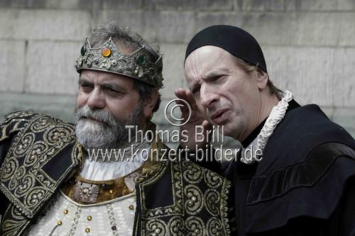 Dreharbeiten zu dem Märchen der Brüder Grimm 