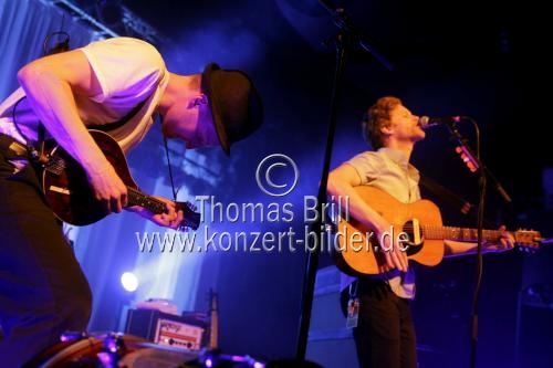 Amerikanische Folk-Rock-Band The Lumineers gastieren auf ihrer 