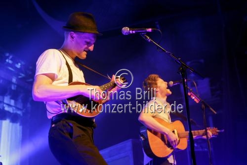 Amerikanische Folk-Rock-Band The Lumineers gastieren auf ihrer 