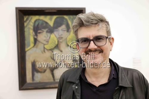 Französische Comiczeichner Rénald Luzier alias 