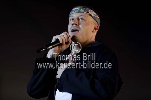 Amerikanische Rapper Macklemore gastiert auf seiner 