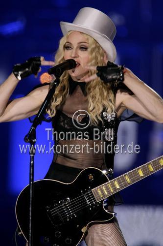 US-amerikanische Sängerin Madonna gastiert auf ihrer 