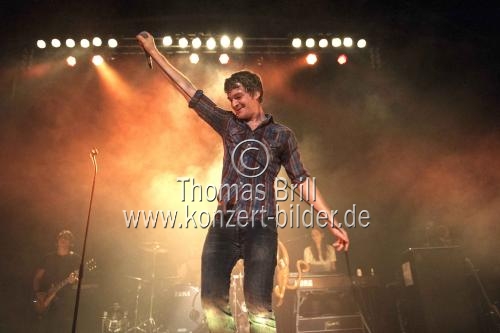 Deutsche Indie-Rock-Band Madsen gastiert auf ihrer 