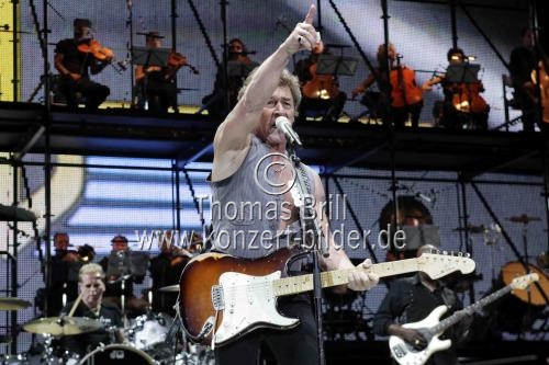 Deutscher Sänger Peter Maffay gastierte auf seiner 