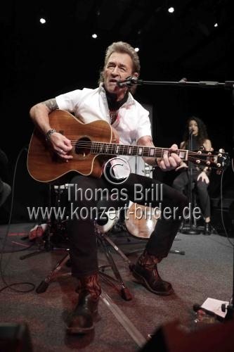 Deutsche Sänger Peter Maffay gab auf seiner 