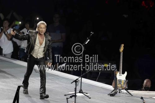 Deutsche Sänger Peter Maffay gastiert auf seiner 