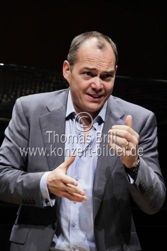 Englischer Bariton Christopher Maltman gastiert in Begleitung des schottischen Pianisten Malcolm Martineau in der Philharmonie Köln (&copy; Thomas Brill)