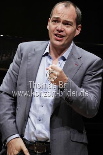 Englischer Bariton Christopher Maltman gastiert in Begleitung des schottischen Pianisten Malcolm Martineau in der Philharmonie Köln (© Thomas Brill)
