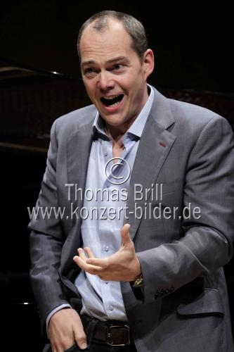 Englischer Bariton Christopher Maltman gastiert in Begleitung des schottischen Pianisten Malcolm Martineau in der Philharmonie Köln (© Thomas Brill)