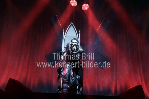 Amerikanische Rock-Sänger Marilyn Manson gastiert auf seiner 