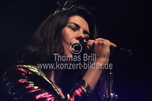 Walisische Sängerin Marina and The Diamonds gastiert auf ihrer 