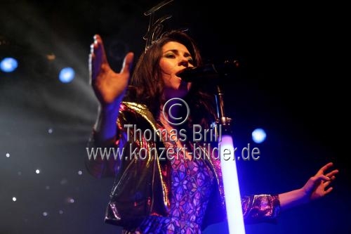 Walisische Sängerin Marina and The Diamonds gastiert auf ihrer 