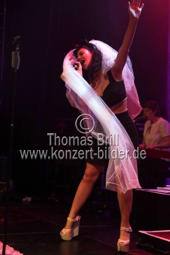 Walisische Sängerin Marina and The Diamonds gastiert auf ihrer 