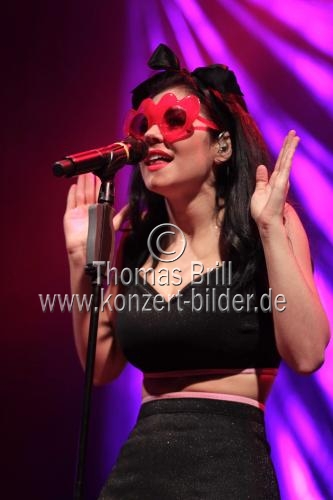 Walisische Sängerin Marina and The Diamonds gastiert auf ihrer 