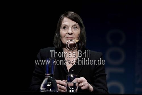 Deutsche Schriftstellerin Monika Maron ließt aus ihrem neuen Roman 