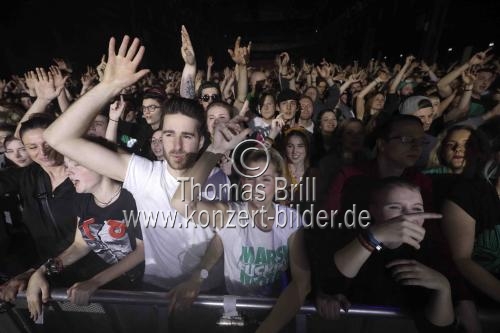 Deutscher Rapper Marten Laciny alias Marsimoto oder auch Marteria gastiert auf seiner 